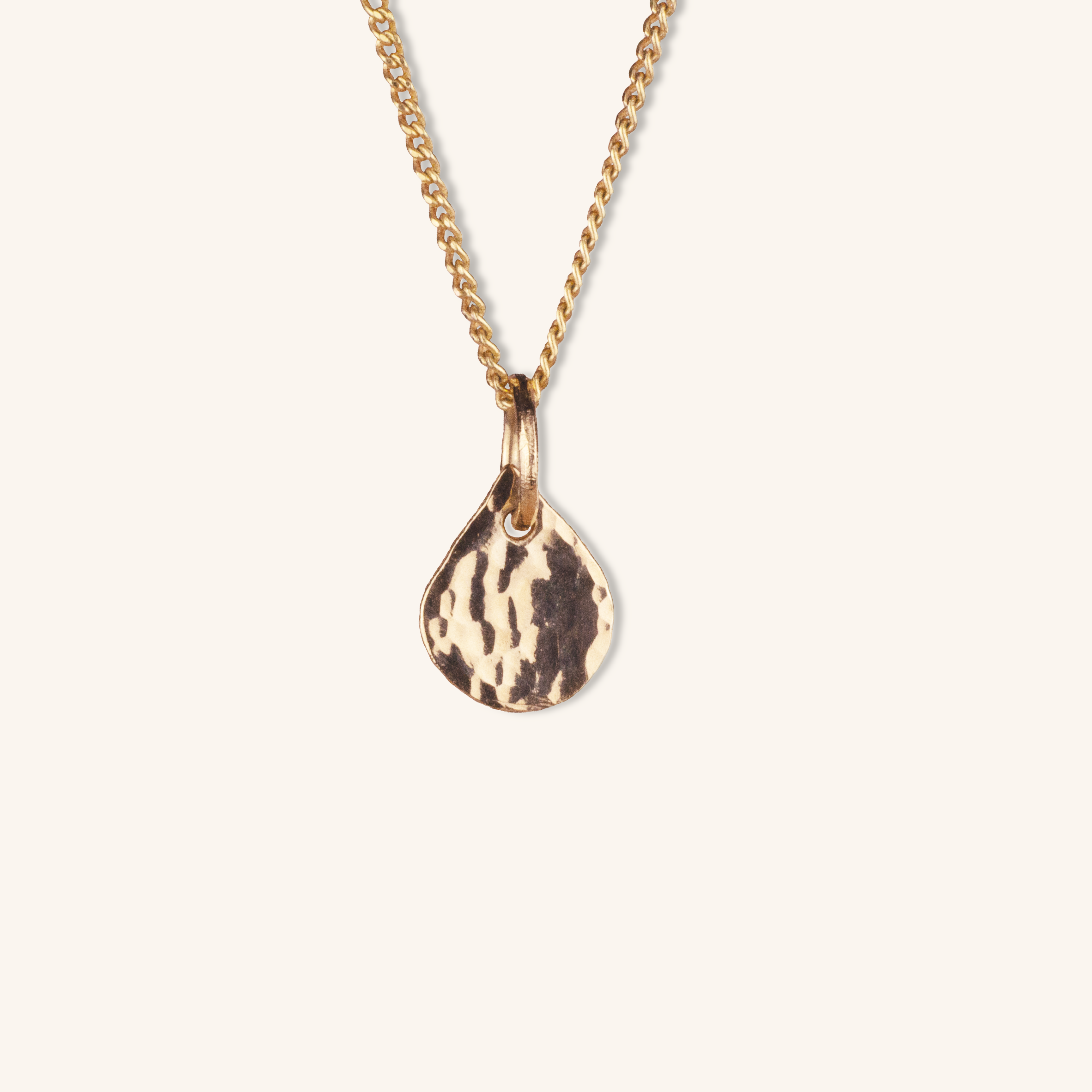 Tears of hope, Pendant Necklace 18K Gold